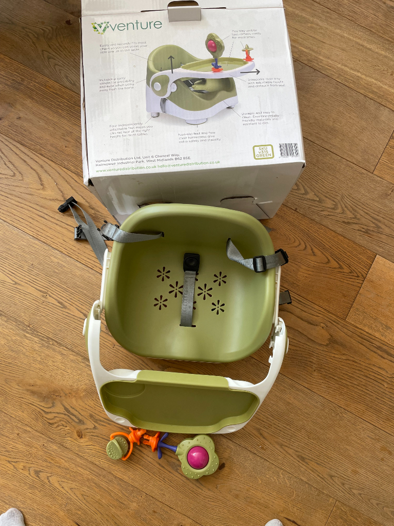 3 stage table booster seat - Green