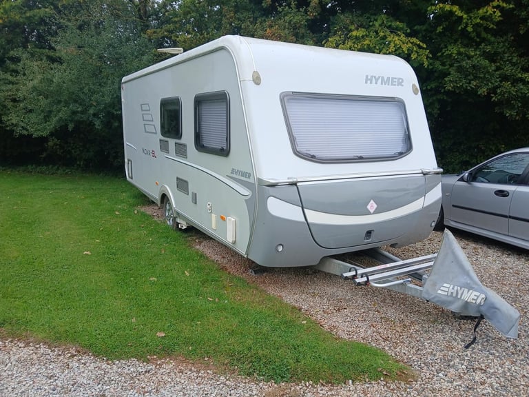 image for Hymer Nova-SL Caravan 2009 Fixed Bed Single Axle