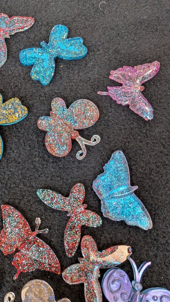 Decorative butterflies 114 total 