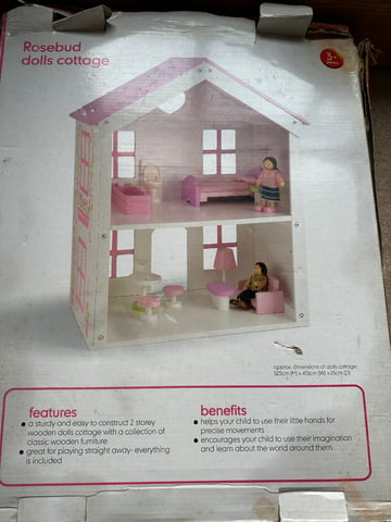 Rosebud dolls on sale house mothercare