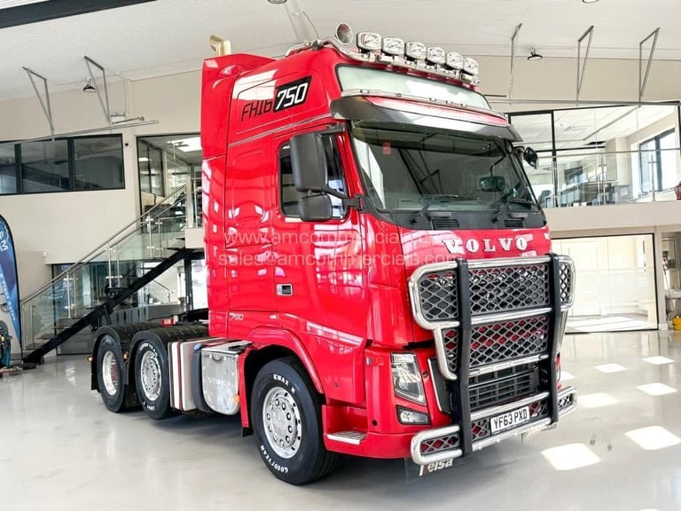 image for 2013 (63) VOLVO FH16 750 GLOBETROTTER 6X2 MIDLIFT
