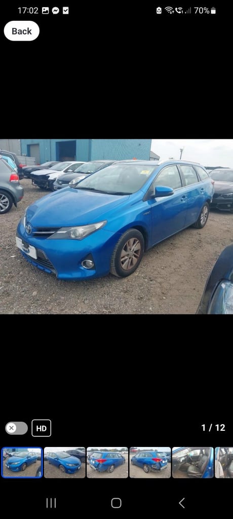 image for Toyota auris 2014 breaking 