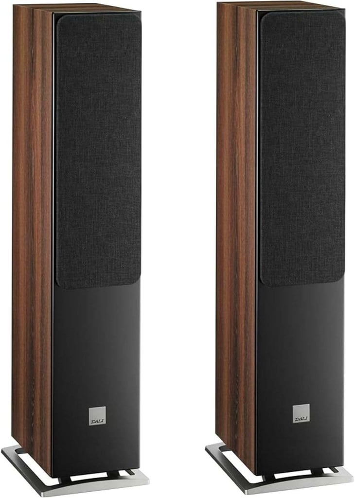 Dali Oberon 5 Floorstanding Speakers - Dark Walnut