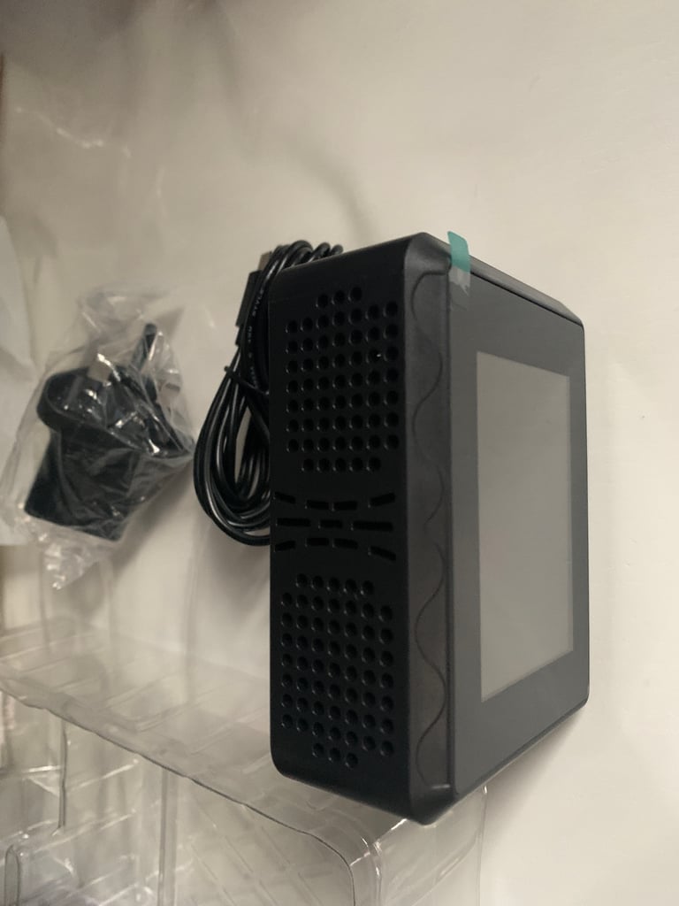 Suntell Air Quality CO2 Monitor AQS02 LCD Display with Power Cord - NEW