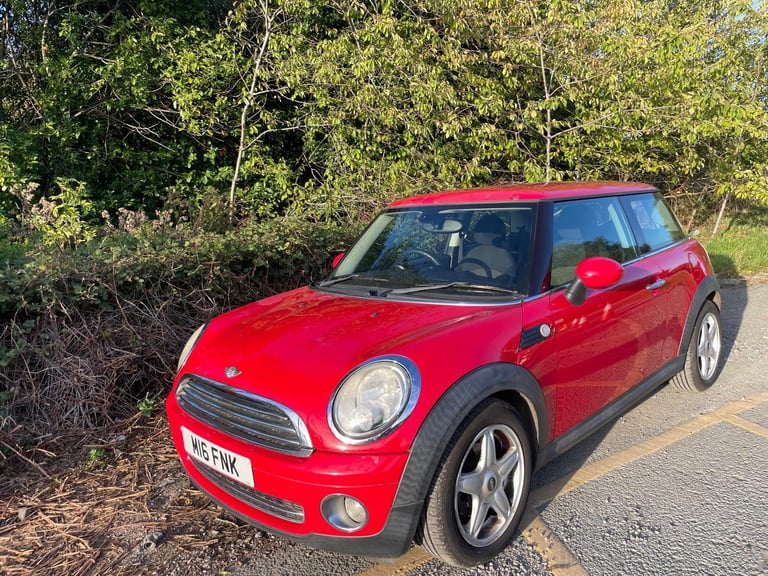MINI COOPER 1.6 2008 REG ON CHERISHED PLATES 3 DOOR MOT JANUARY 27TH 2026 LOW INSURANCE 50+MPG