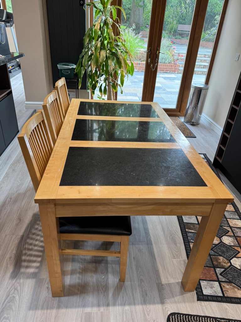 image for Dining table with 6 chairs