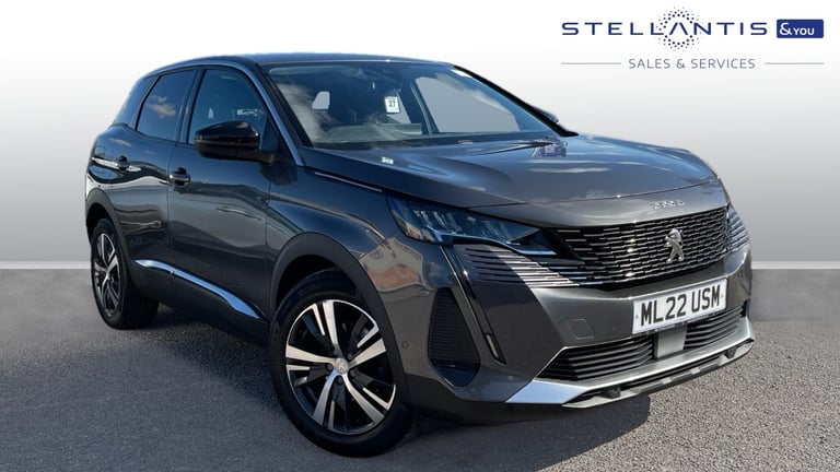 2022 Peugeot 3008 1.2 PureTech Allure SUV 5dr Petrol EAT Euro 6 (s/s) (130 ps) SUV Petrol Automatic