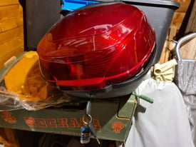 Brand new and unused motorcycle back box