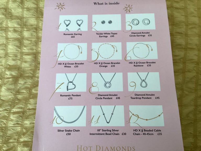 Hot Diamonds 12 days of Xmas Advent Calendar