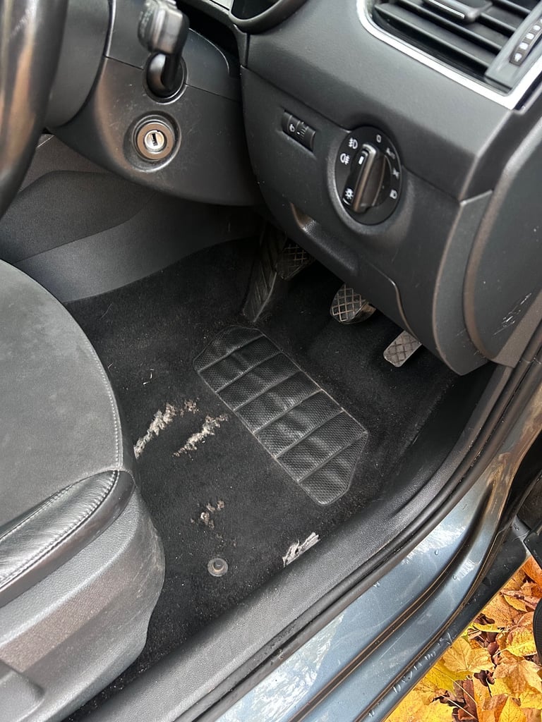 SKODA OCTAVIA ELEGANCE TDI CR 2014 FOR SPARES AND REPAIRS, COOLANT ISSUE