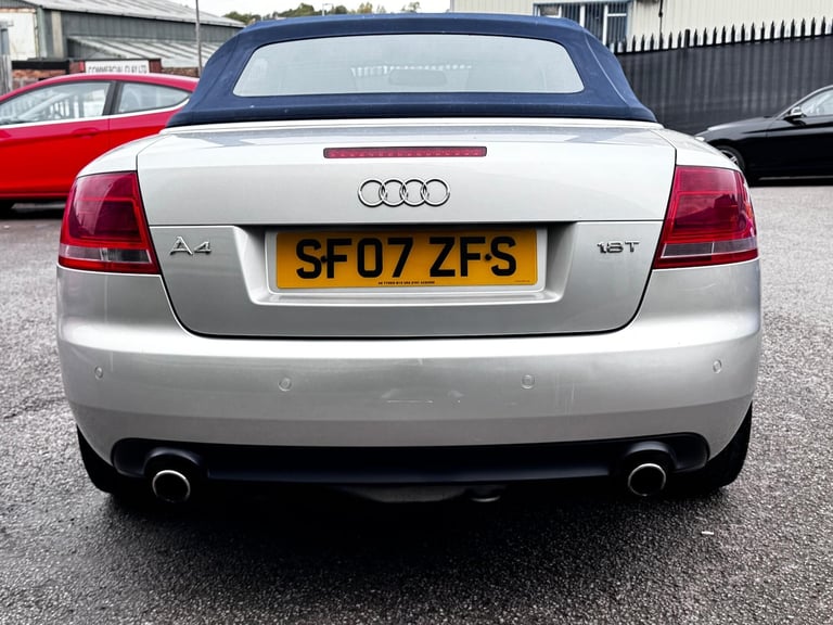 2007 Audi A4 Cabriolet 1.8T S line Multitronic 2dr CONVERTIBLE Petrol Automatic