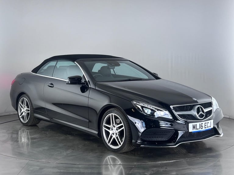 2016 Mercedes-Benz E Class E220 BlueTEC AMG Line Premium 2dr 7G-Tronic CONVERTIBLE DIESEL Automatic
