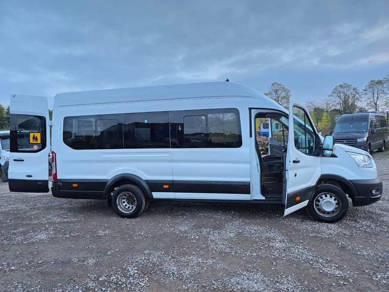 2019 Ford Transit 2.0 460 EcoBlue Trend RWD L4 High Roof Euro 6 (s/s) 5dr (17 Seat, DRW) Minibus ...