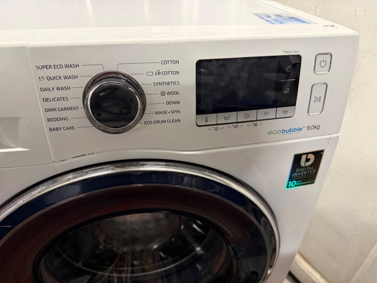 Samsung Digital inverter 9kg Washing machine 
