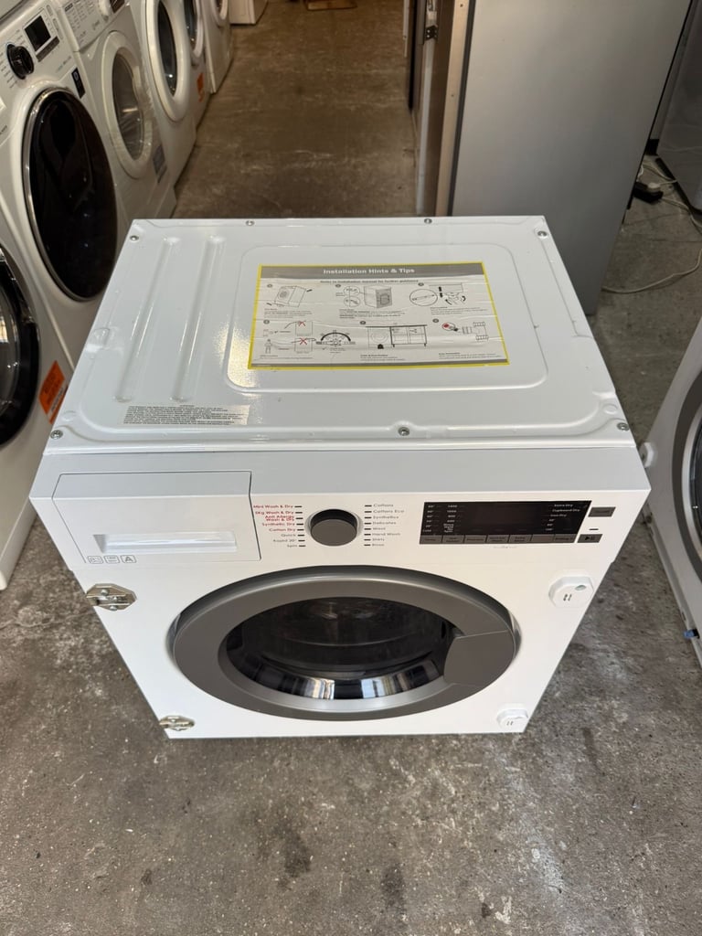 Howden 8kg Integrated Washer Dryer With Free Delivery N Warranty 