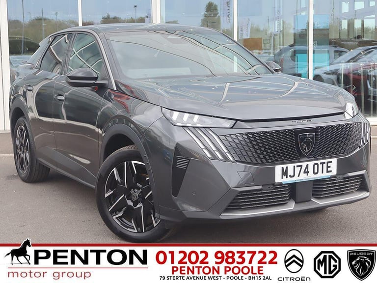 image for 2024 Peugeot 3008 1.2 MHEV GT e-DSC Euro 6 (s/s) 5dr HATCHBACK Petrol/Electric Hybrid Automatic