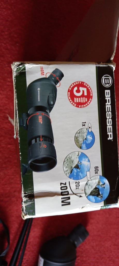Unused Bresser Spotting Scope Boxed