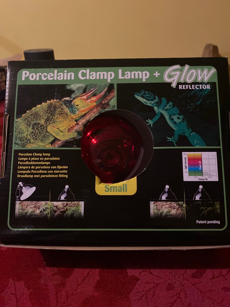 Eco Terra small glow lamp for reptiles 