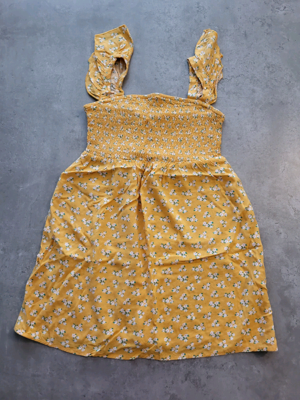 image for Girls yellow dress