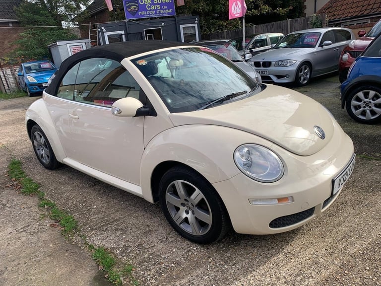 2009 Volkswagen Beetle 1.6 Cabriolet Euro 4 2dr CONVERTIBLE Petrol Manual