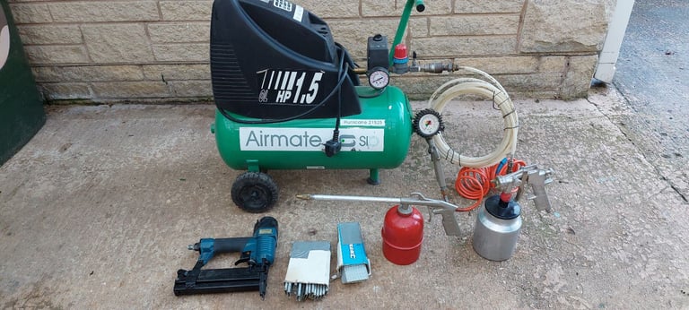 Airmate Hurricane 21525 oil free compressor
