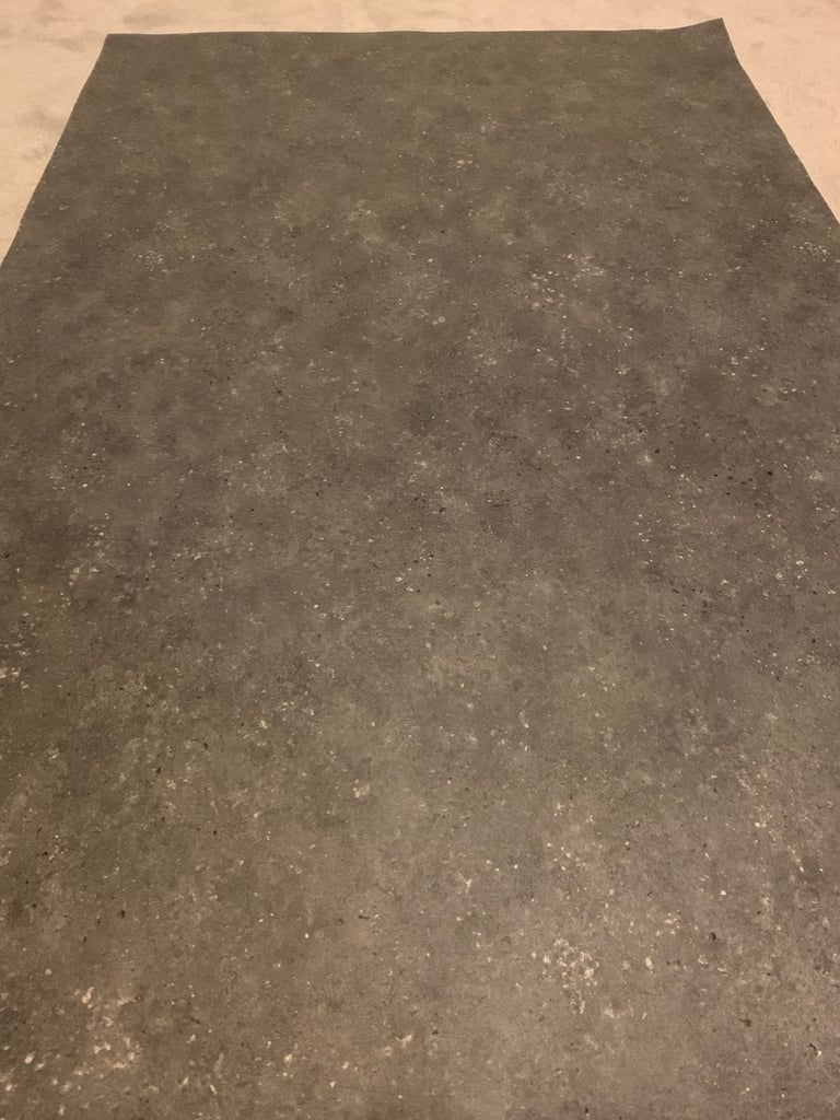 image for Vinyl flooring grey concrete effect 2m x 1.25m