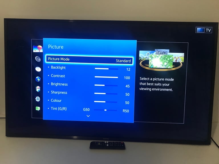 Samsung HG48ED890UB 48 Inch wifi LED-backlit LCD TV - 4K