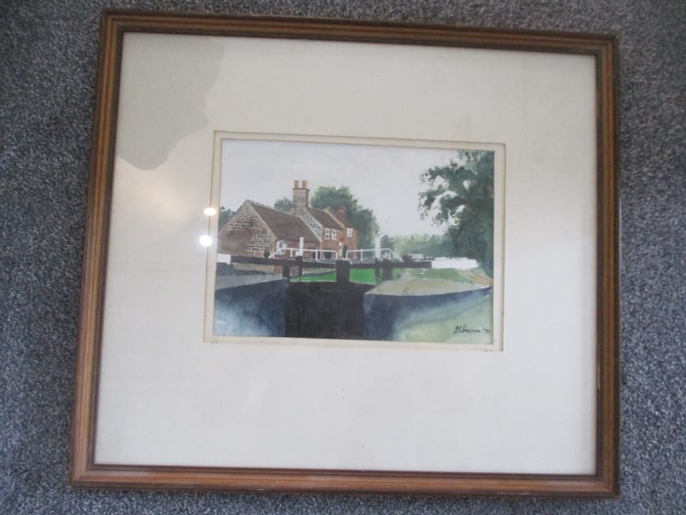 image for Original framed Watercolour by J R Pearson.