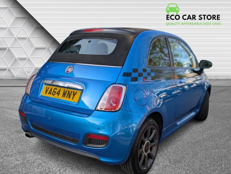 2015 Fiat 500C 0.9 TwinAir S Convertible 2dr Petrol Manual Euro 6 (s/s) (105 ps) £20/Year  Conver...