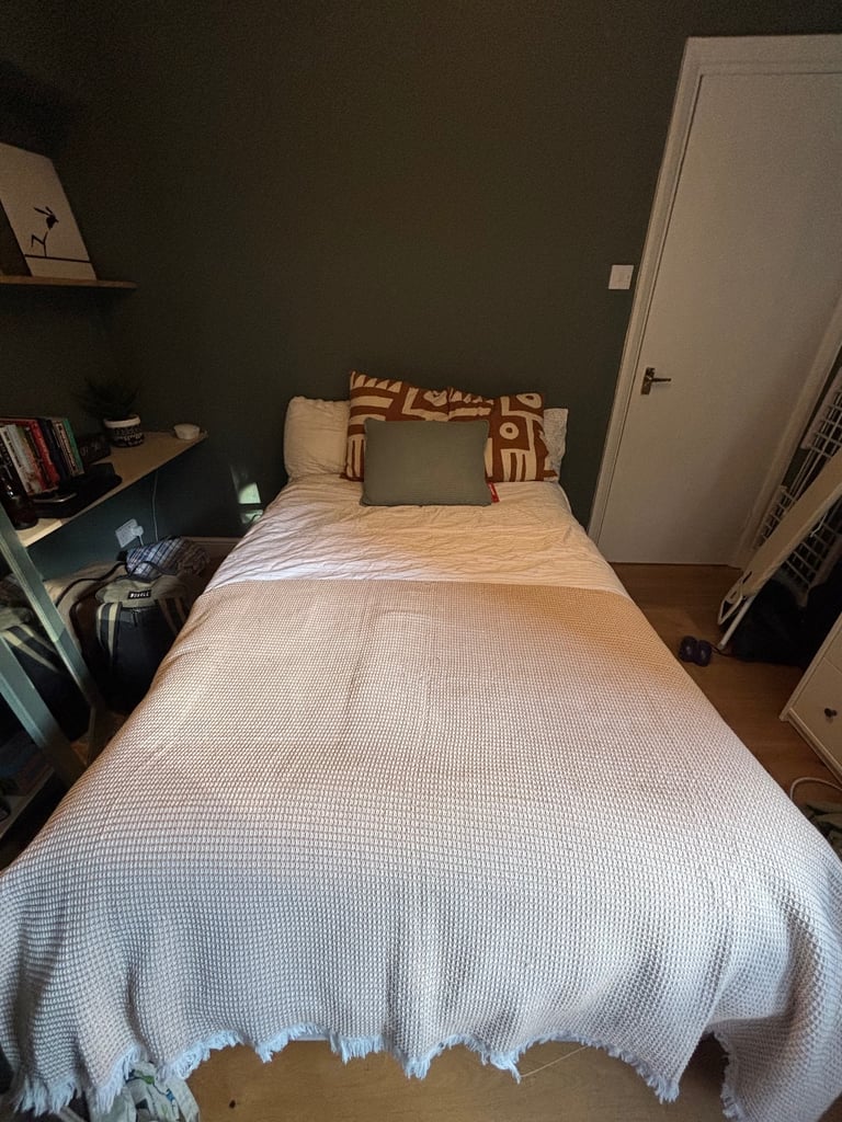 image for Small Double Bed & Mattress 