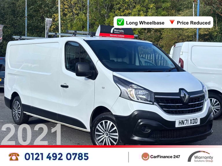 2021 Renault Trafic LL30 ENERGY dCi 120 Business+ Van PANEL VAN Diesel Manual