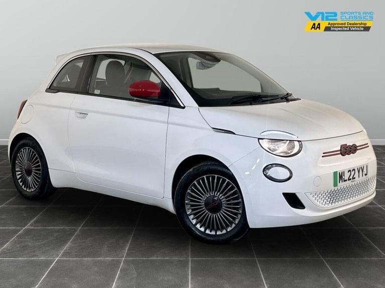 image for 2022 Fiat 500 70kW Red 24kWh 3dr Auto HATCHBACK ELECTRIC Automatic