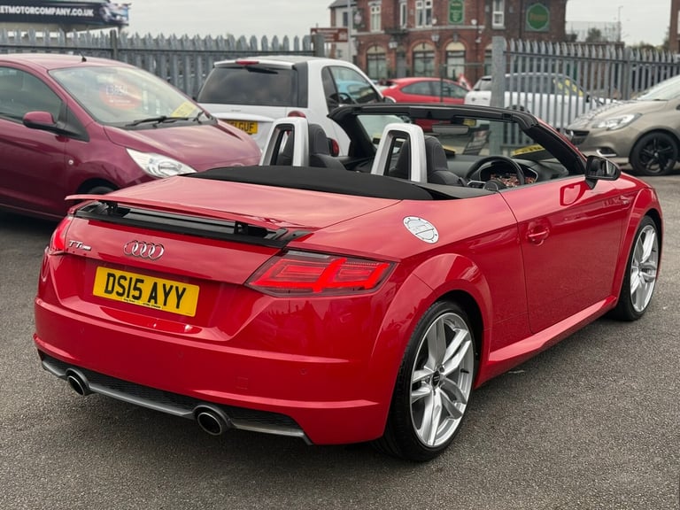 2015 Audi TT 2.0T FSI S Line 2dr CONVERTIBLE Petrol Manual
