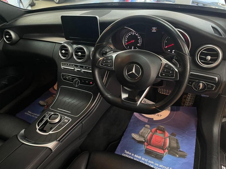 2018 Mercedes-Benz C Class 2.1 C220d AMG Line (Premium) Saloon 4dr Diesel G-Tronic+ Euro 6 (s/s) ...