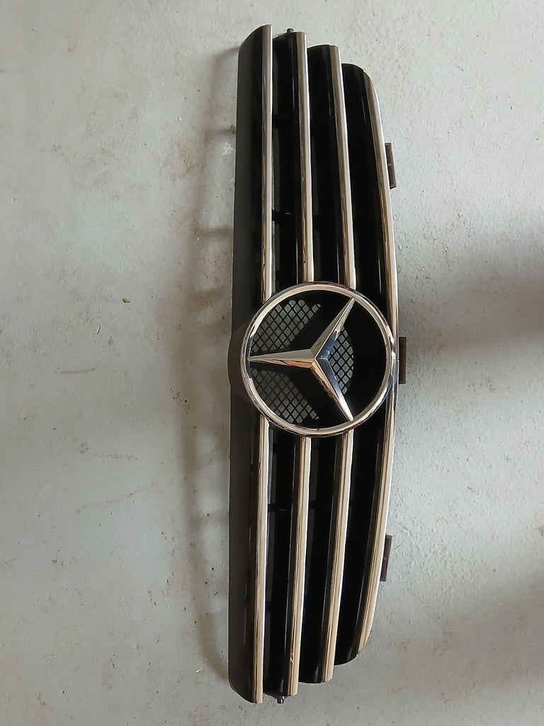 Mercedes front grill. 