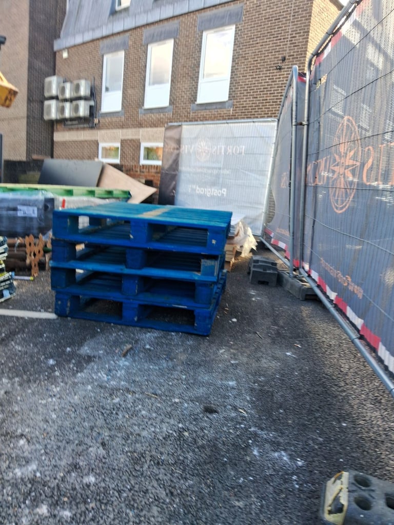 Eight Wooden Pallets