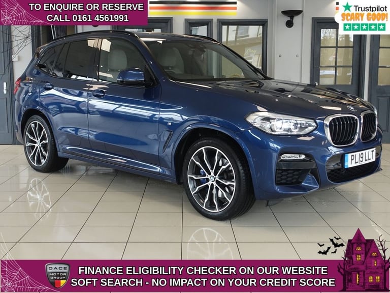 image for 2019 BMW X3 2.0 20d M Sport SUV 5dr Diesel Auto xDrive Euro 6 (s/s) (190 ps) ESTATE Diesel Automatic