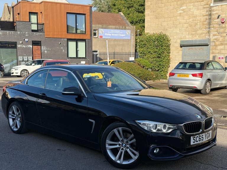 2015 BMW 4 Series 2.0 420i Sport Euro 6 (s/s) 2dr CONVERTIBLE Petrol Manual