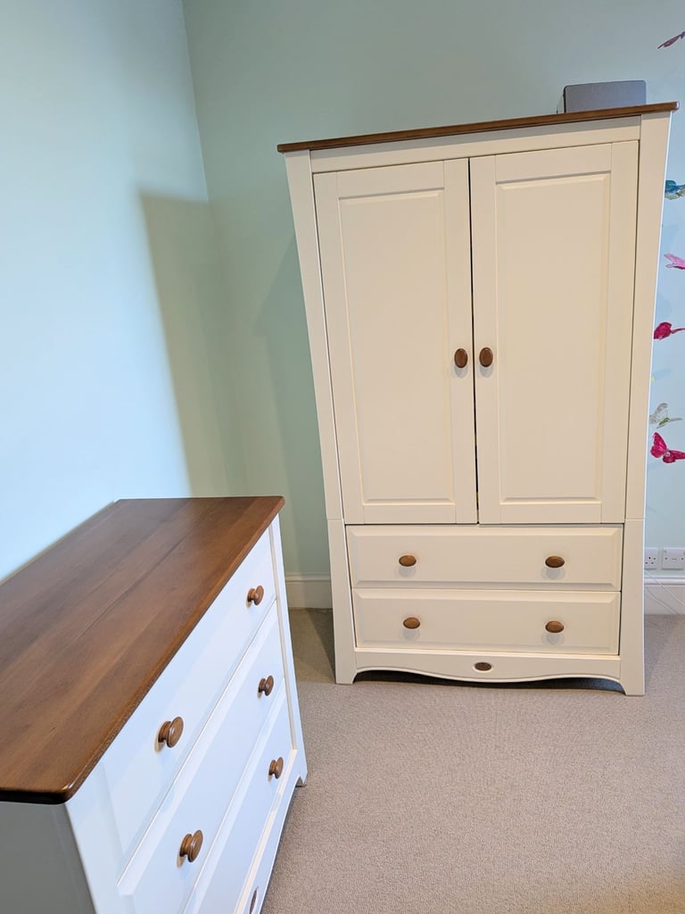 Boori Provence Wardrobe & Dresser Set - Very Good Condition