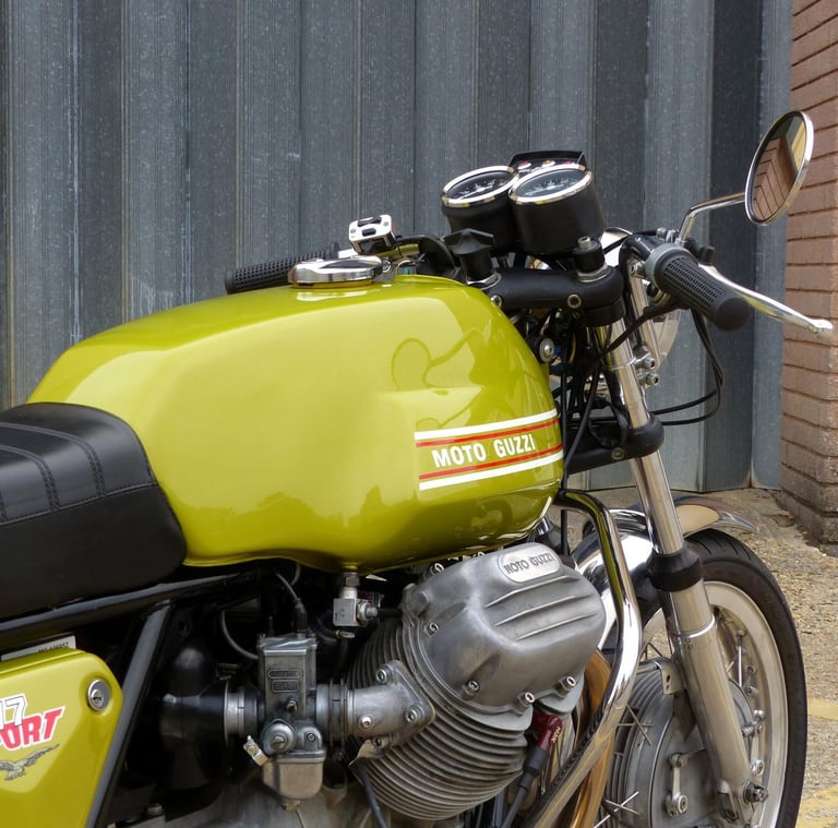 1974 MOTO GUZZI V7 SPORT – A Rare Gem in Impeccable Condition
