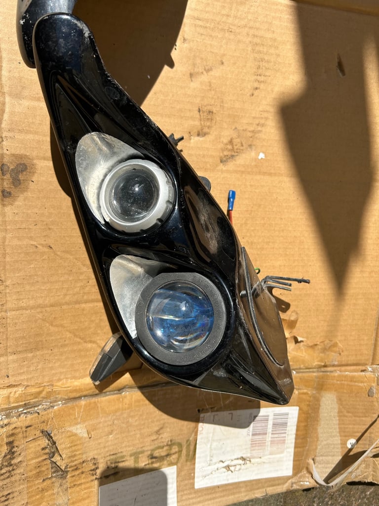 YAMAHA RAPTOR 700 660 R1 GENUINE HEADLIGHTS PAIR CONVERSION UPGRADE