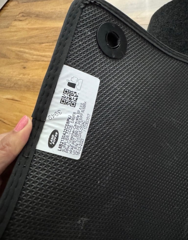 Land rover defender car mat 