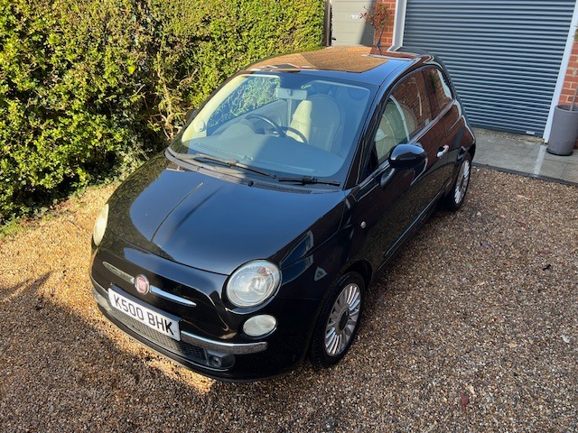 2009 Fiat 500 1.2 Lounge 3dr HATCHBACK Petrol Manual