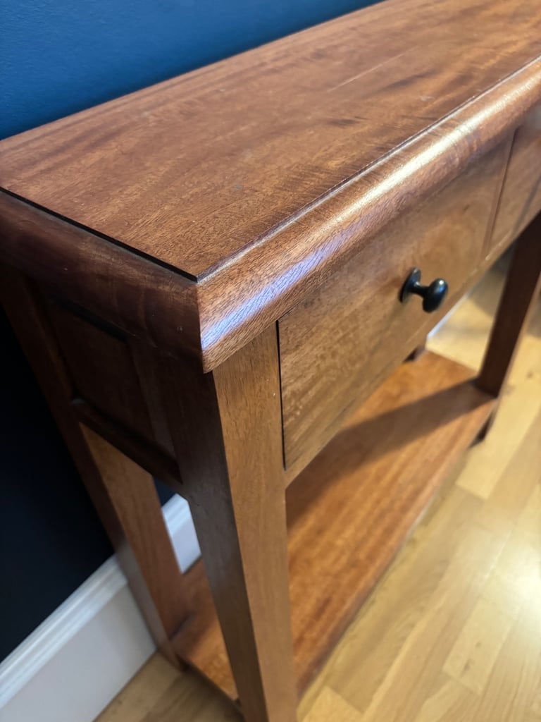 Wooden console table 