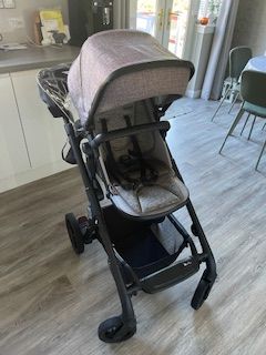 image for Silver Cross Coast pushchair and bassinet 
