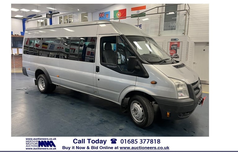 2010 Ford Transit T430EF 2.4TDCI 115PS RWD 17 SEAT MINIBUS NA DIESEL Manual