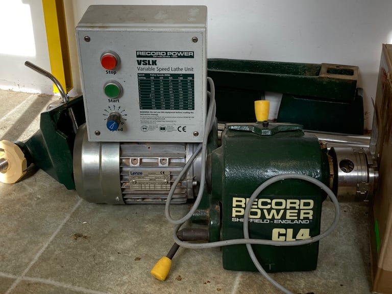 image for Record Wood-Turning Lathe