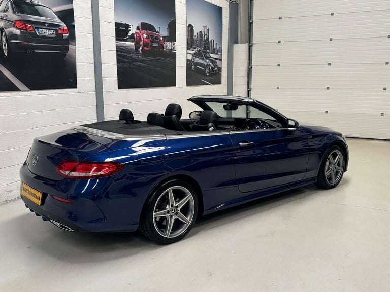 2017 Mercedes-Benz C Class 2.1 C250d AMG Line (Premium Plus) Cabriolet G-Tronic+ Euro 6 (s/s) 2dr...