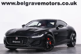 2021 Jaguar F-Type P300 FIRST EDITION PAN ROOF STUNNING RED LEATHER 20" BLACK AL