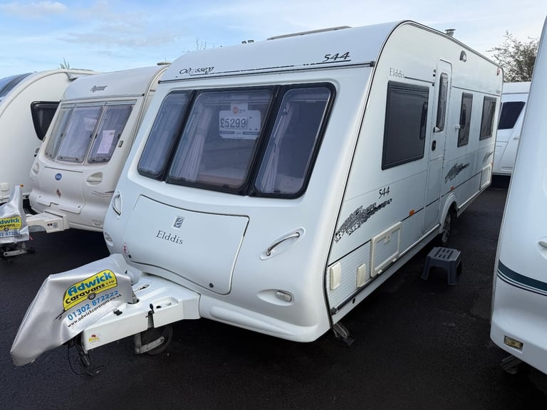 image for Elddis Odyssey 544 Fixed Bed Side Washroom